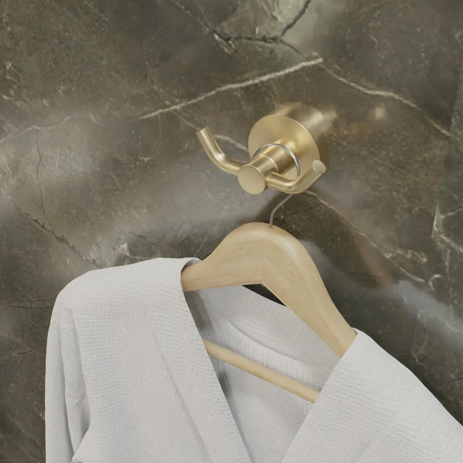 Dvouramenný koupelnový věšák 332914B