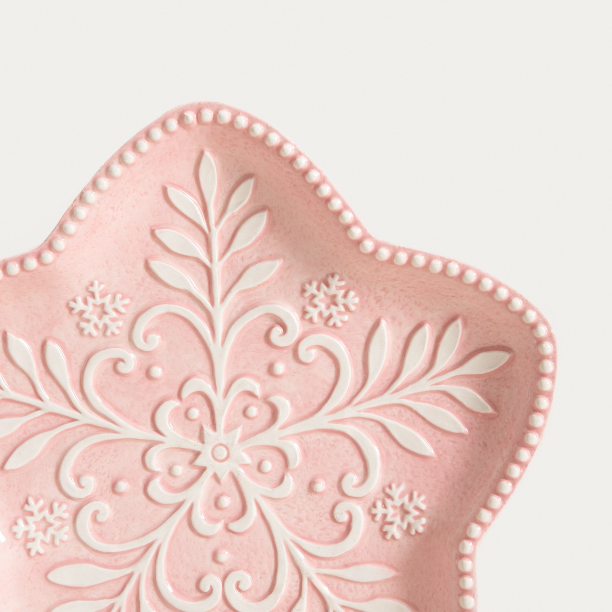 Dekorační talíř BALS růžový 760655