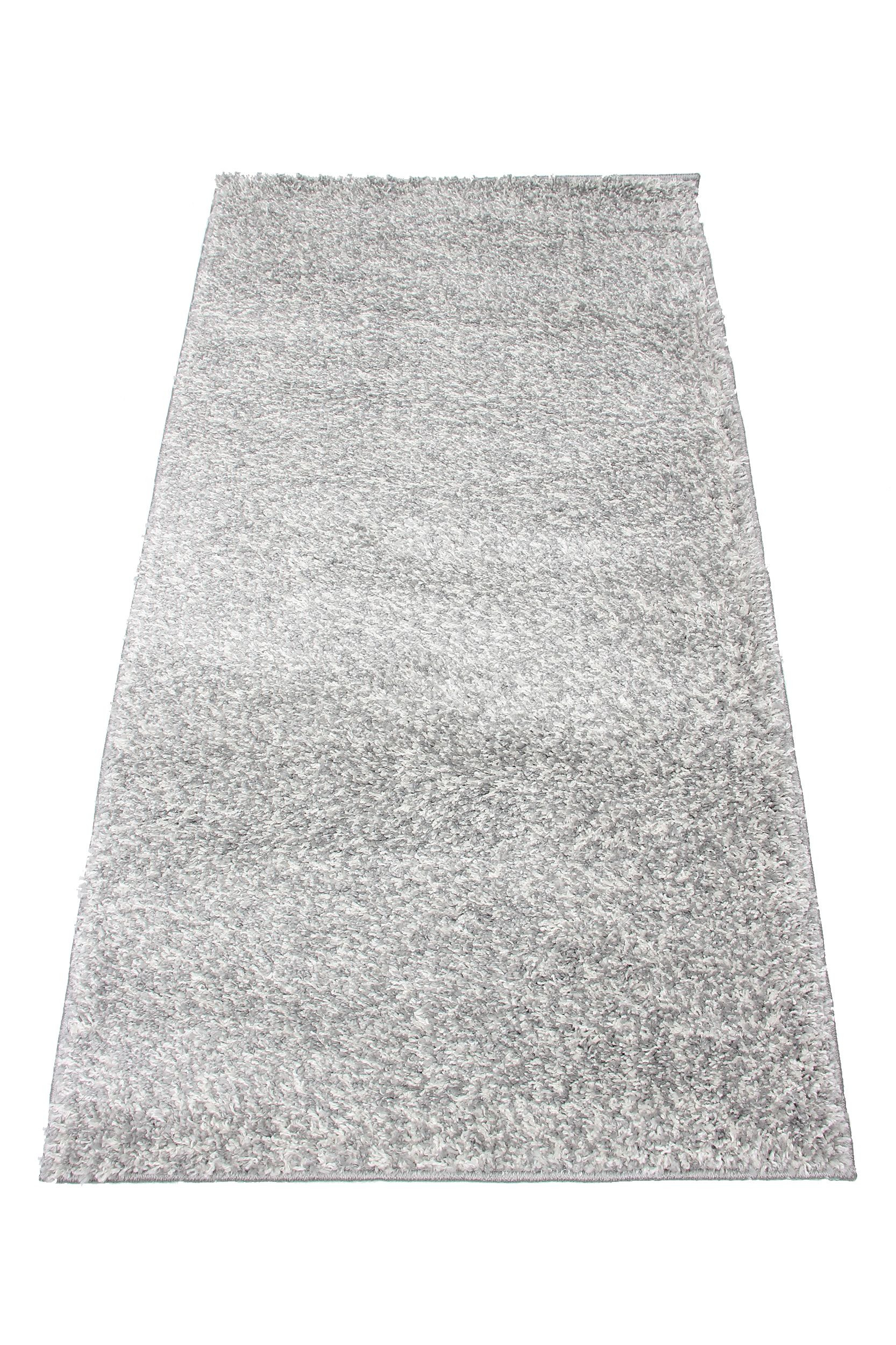 Koberec SHAGGY DE LUXE/EVO SHAGGY 8000/910 šedý / bílý