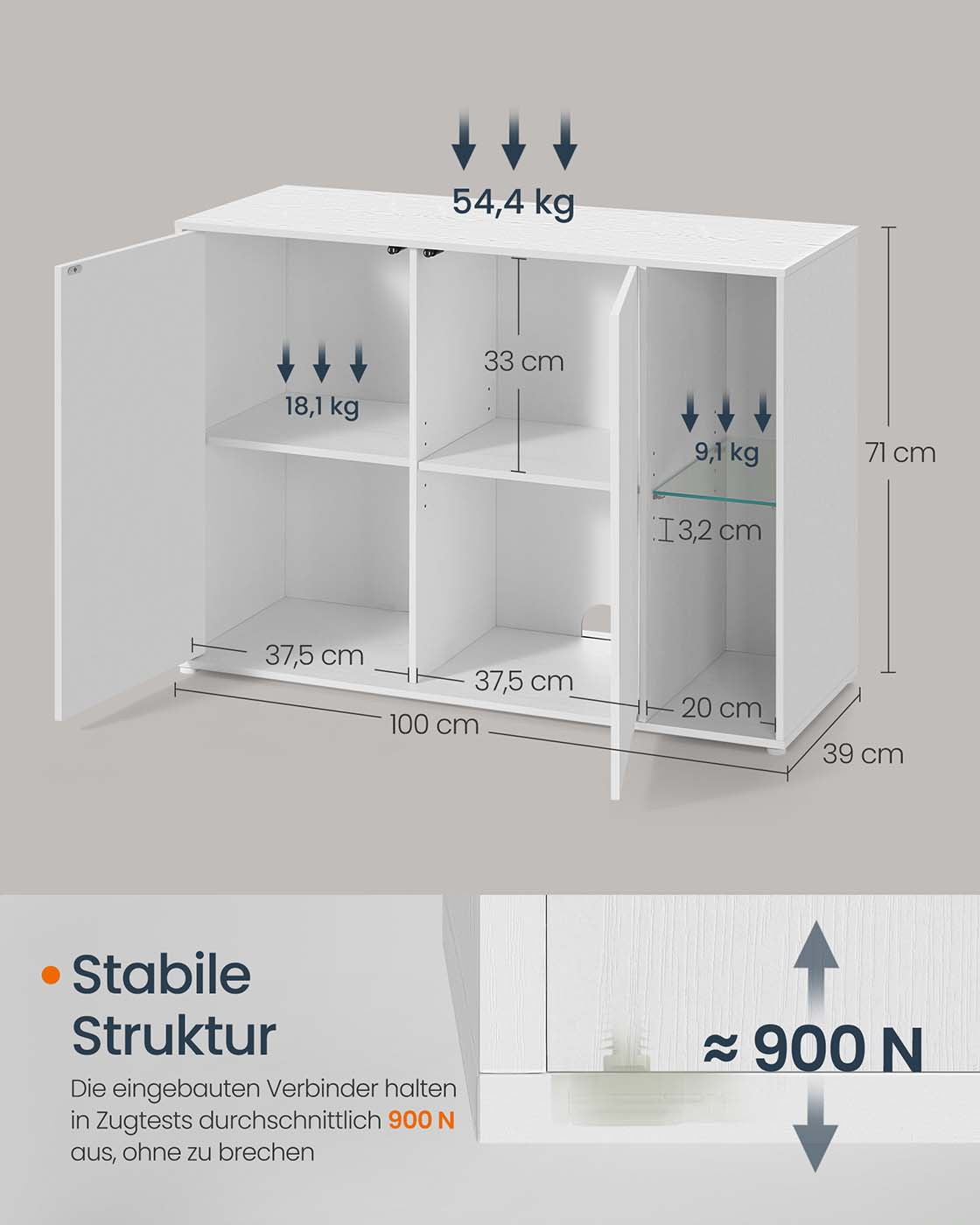 Úložná skříňka BBK372W01