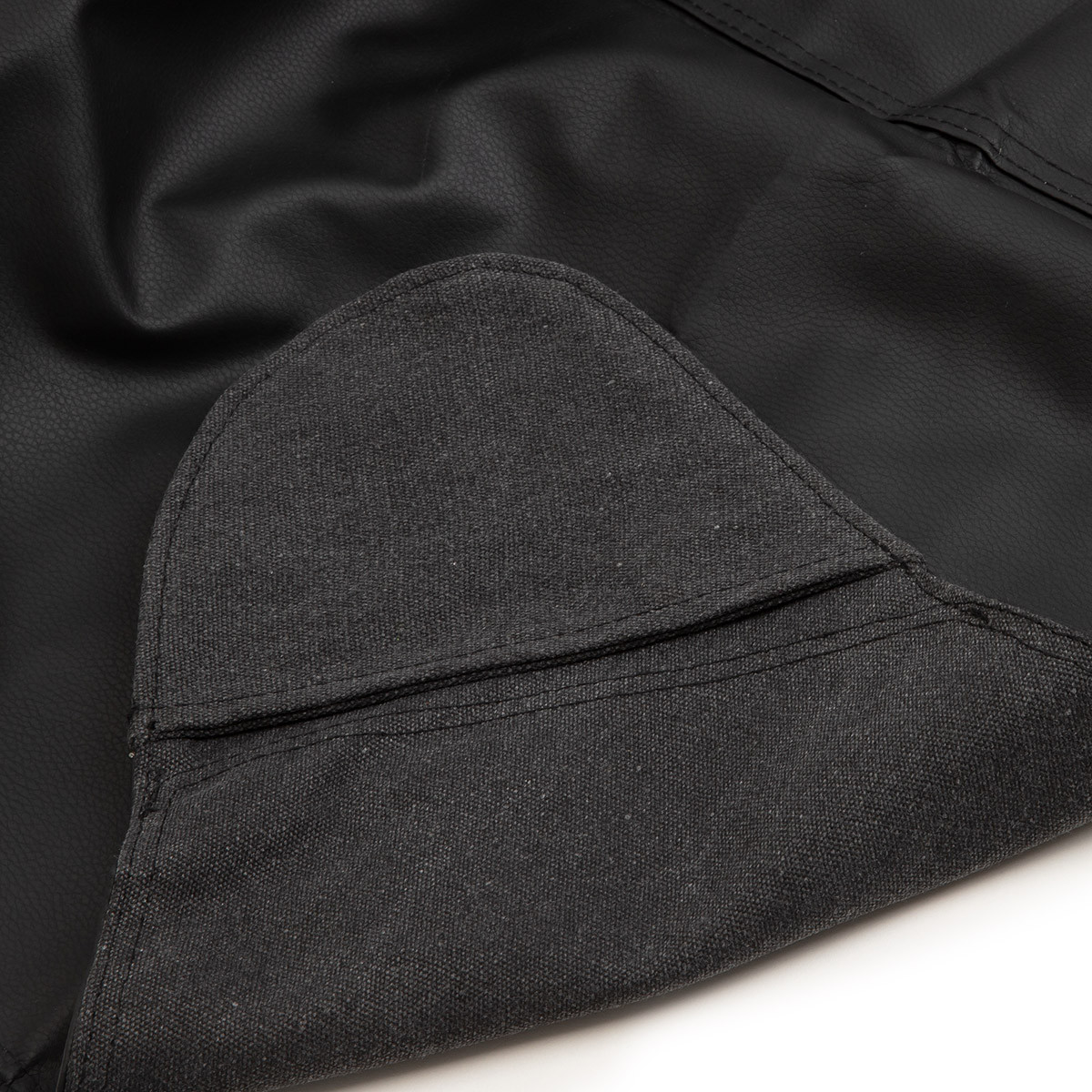 Náhradní potah na křeslo BUTTERFLY ekokůže, černý ALL 807164