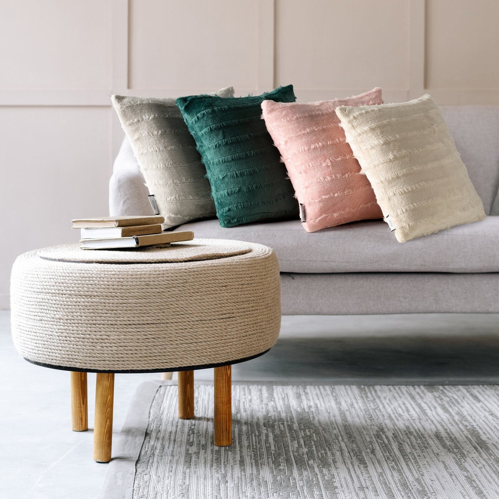 Povlak na polštář EMI béžový