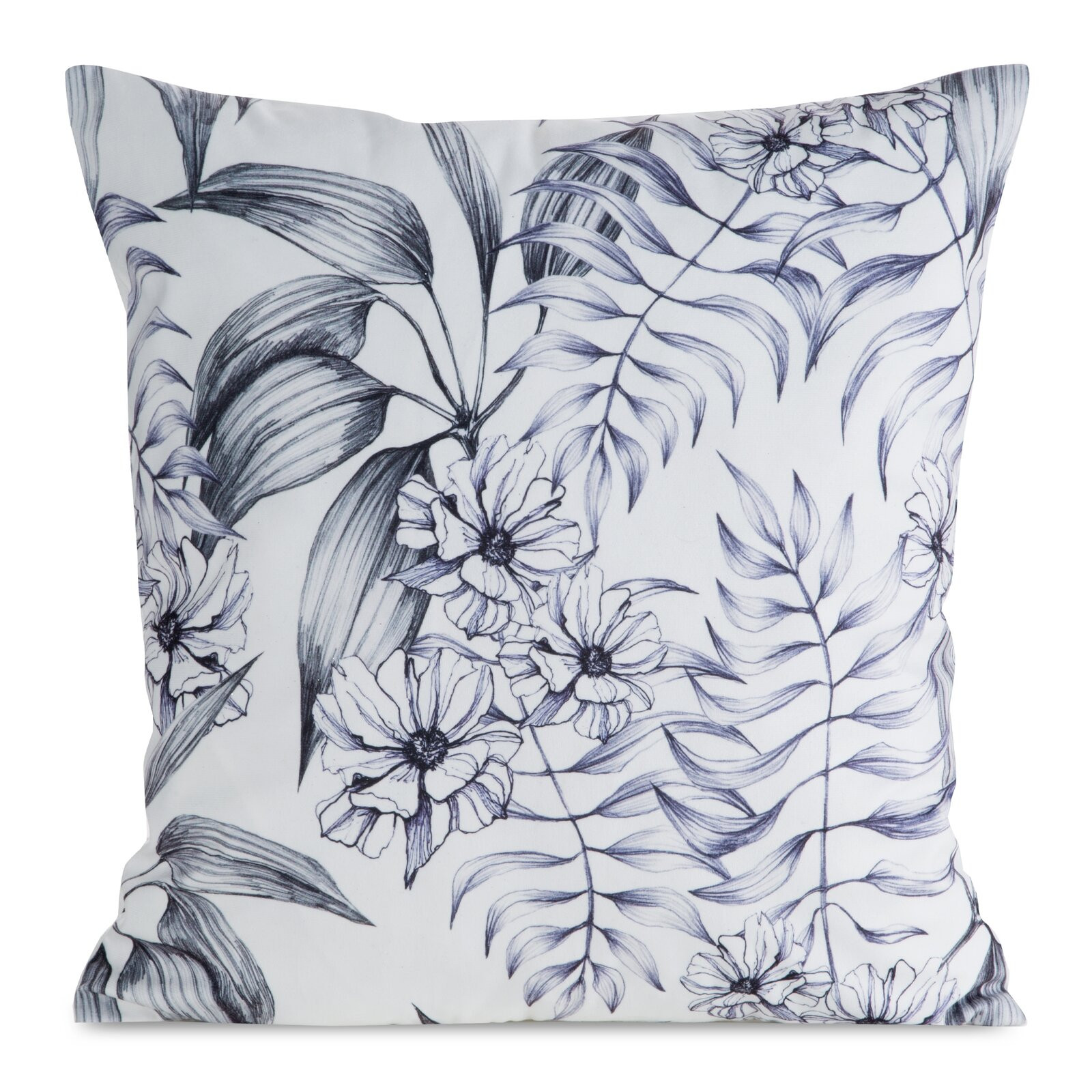 Povlak na polštář MINK 30 bílá / šedá