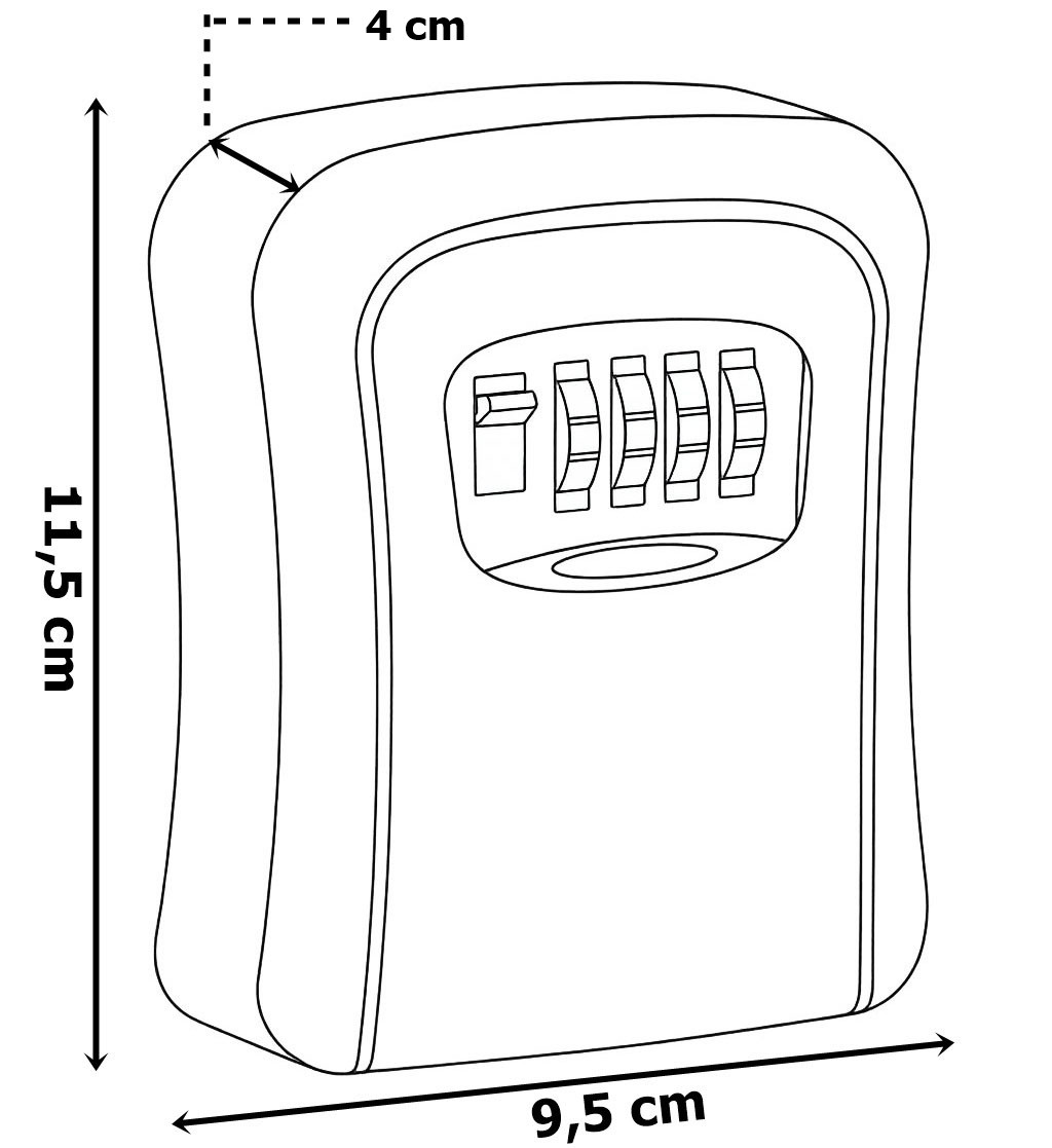 Trezor na klíče ELMIRA