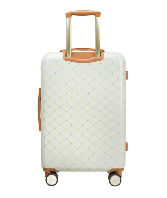 Střední béžový kufr Saint Tropez s monogramem