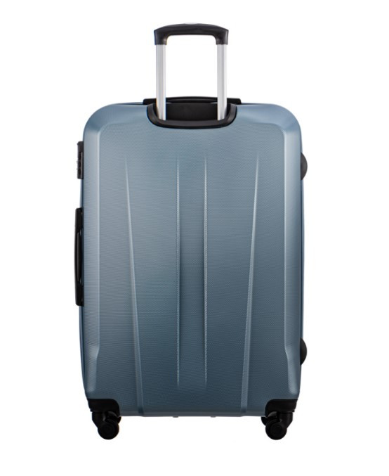 Velký modrý kufr Paris