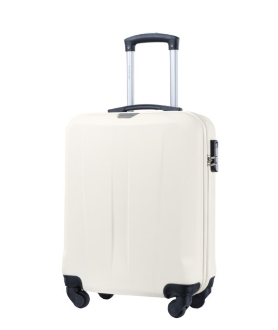 Bílý kabinový kufr Paris
