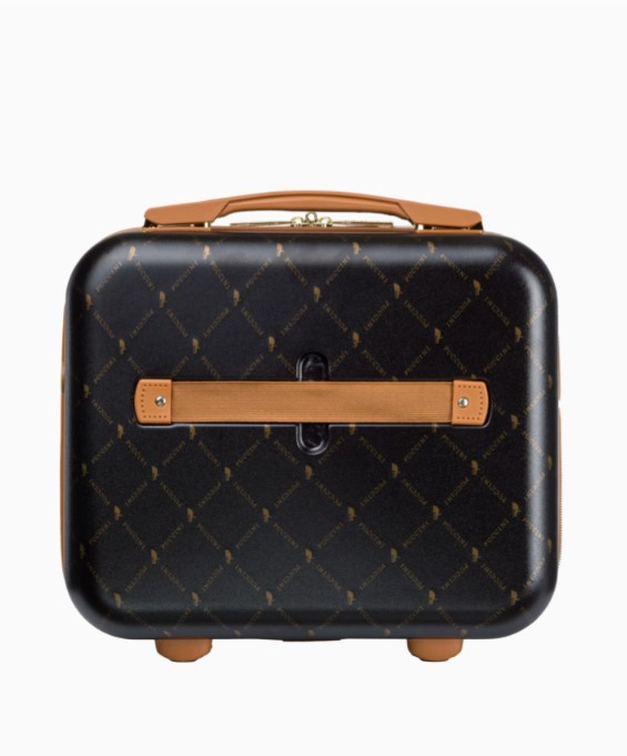 Hnědé cestovní pouzdro Saint Tropez s monogramem