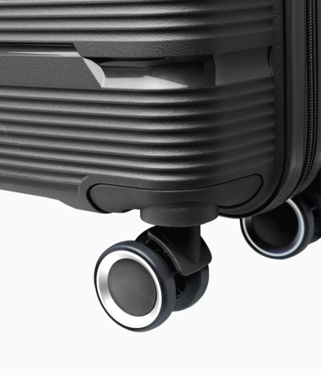 Černý kabinový kufr Casablanca
