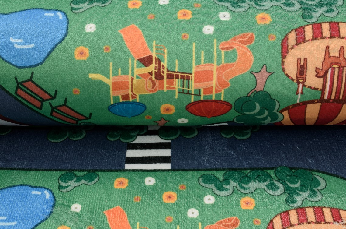 Koberec FLANNEL PRINTED B-601