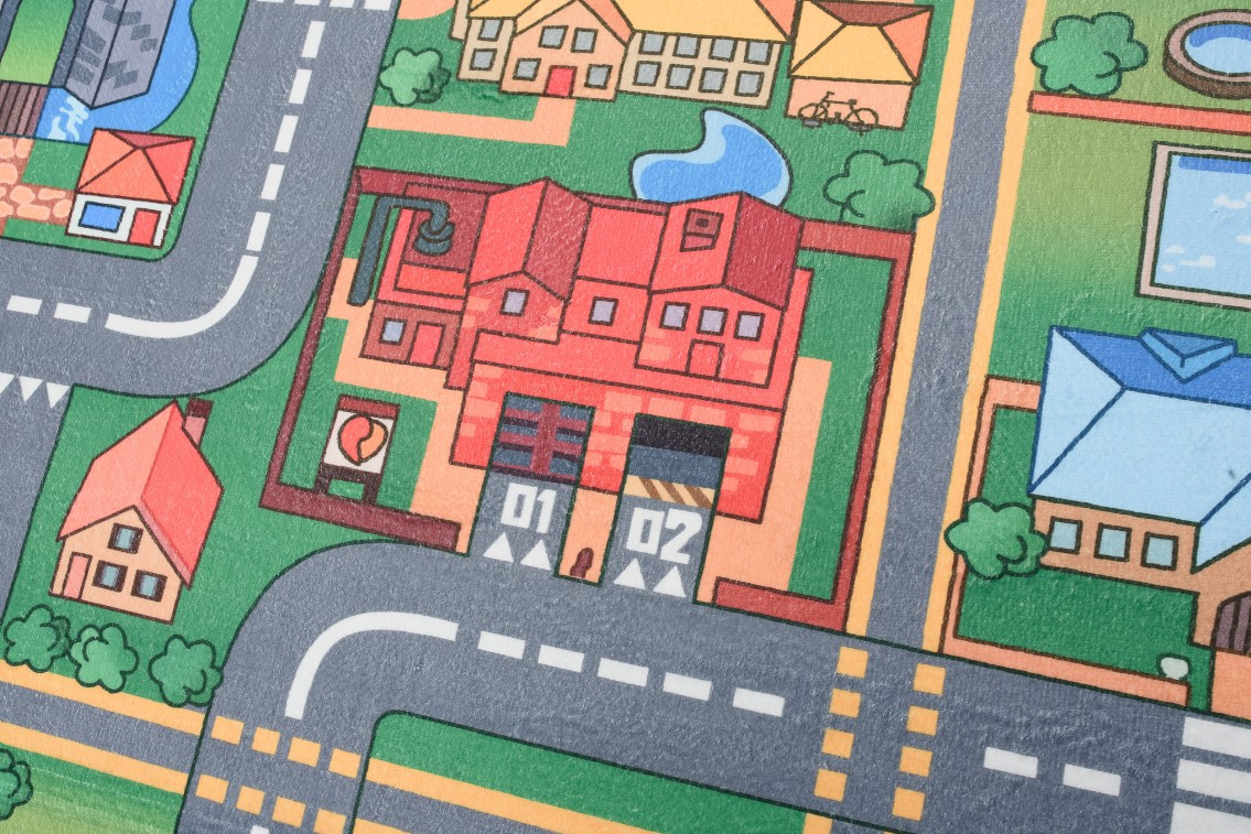 Koberec FLANNEL PRINTED B-529