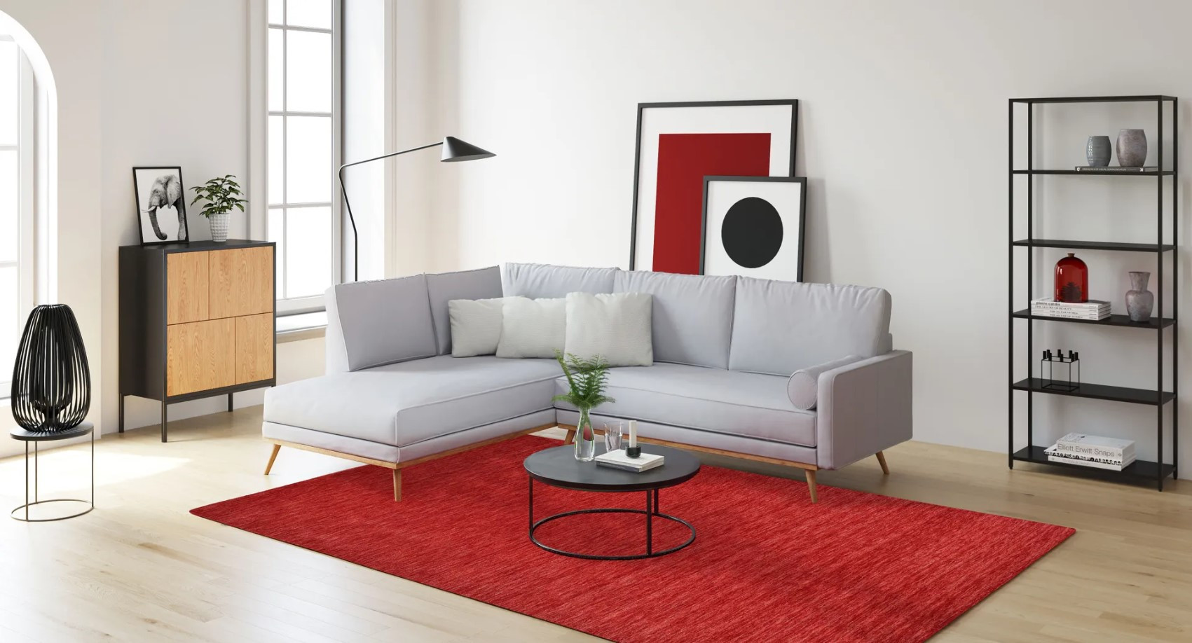 Koberec HOLI červený