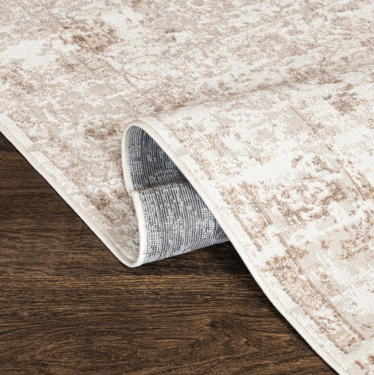 Koberec PORTLAND D058E vizon - bílý