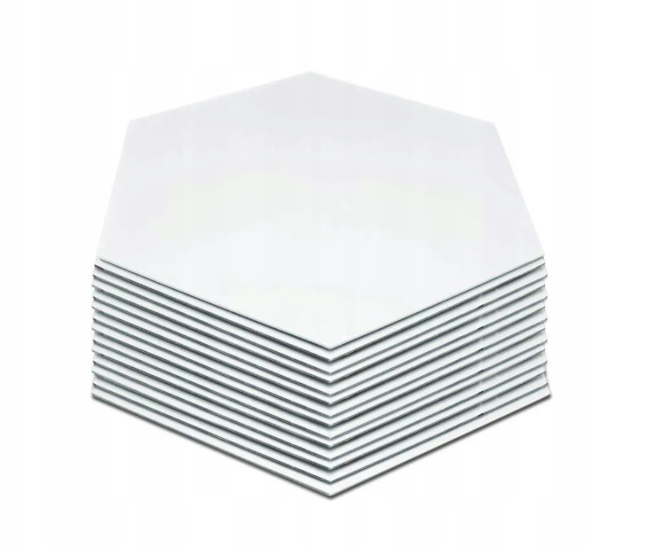 Zrcadlo Hexagon 8 ks, 380515