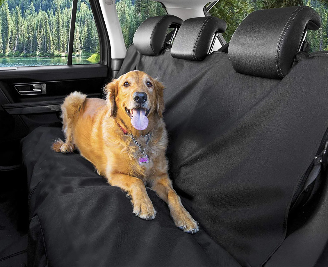 Potah do auta pro psa - černý