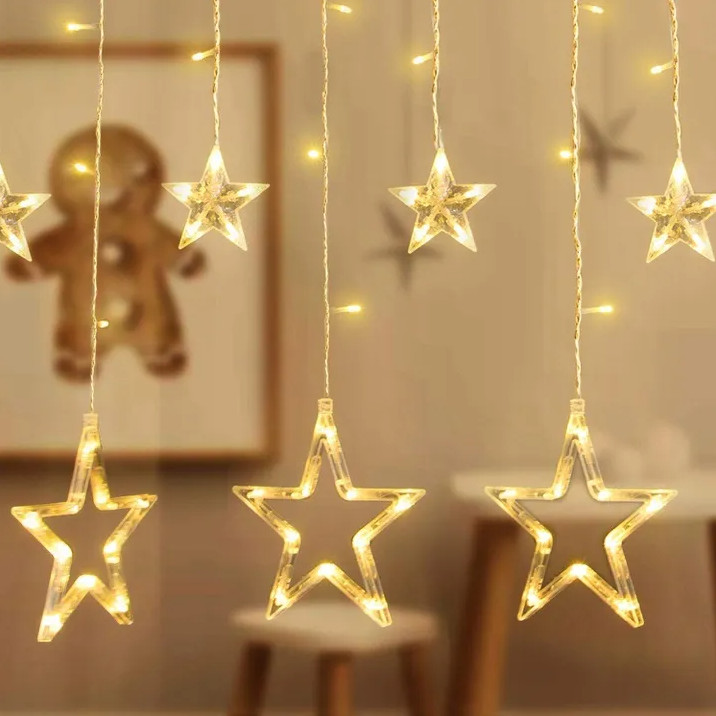 LED závěs CD001-138 s dálkovým ovládáním