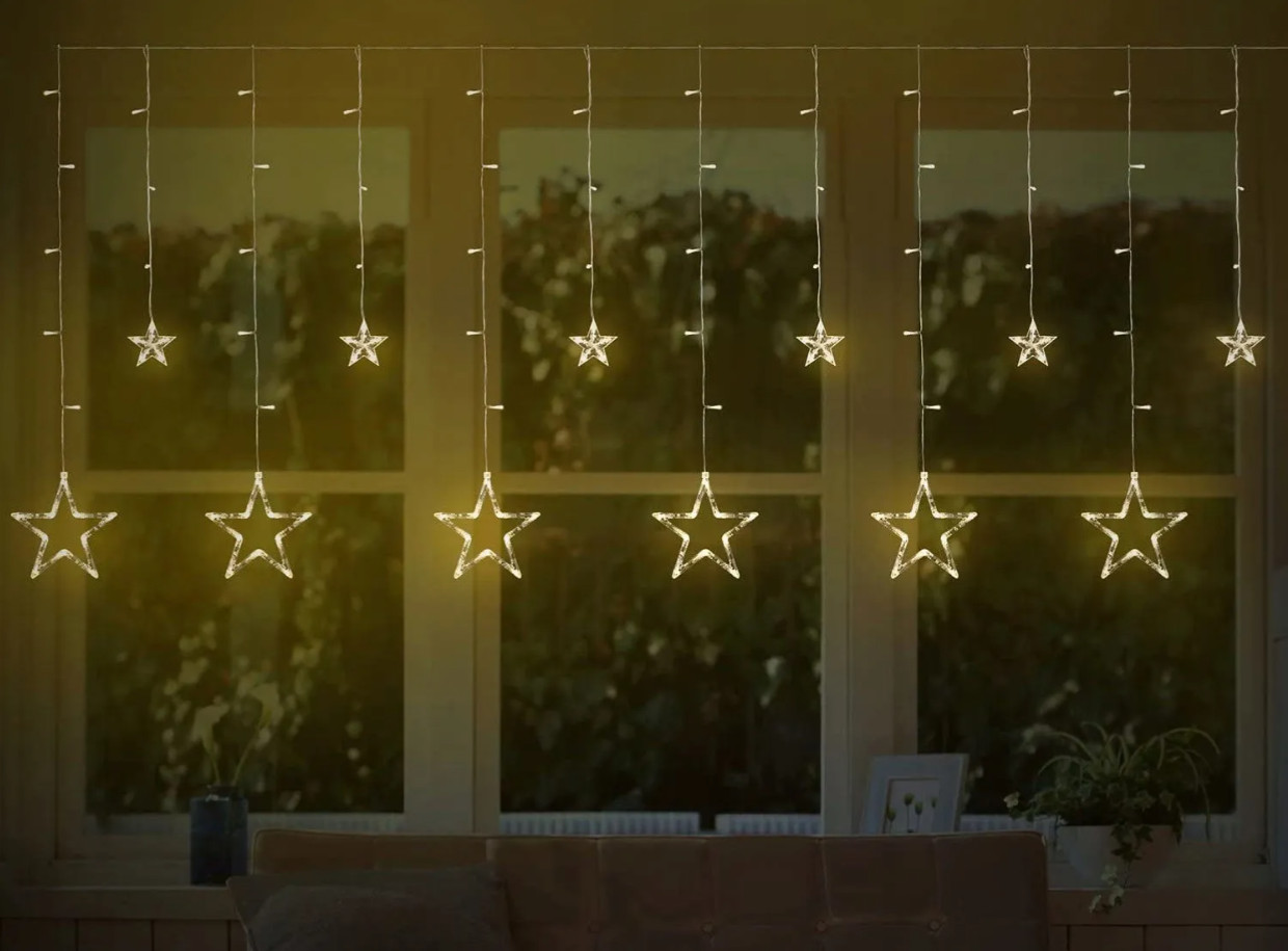 LED závěs CD001-138 s dálkovým ovládáním