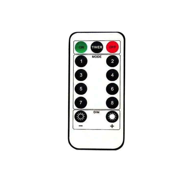 LED závěs CD001-138 s dálkovým ovládáním
