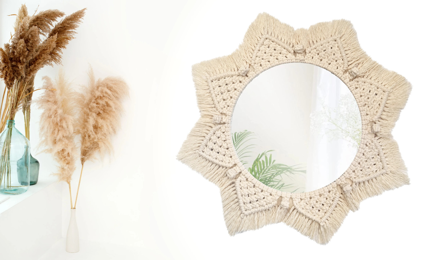 Zrcadlo BOHO 53CM 322048