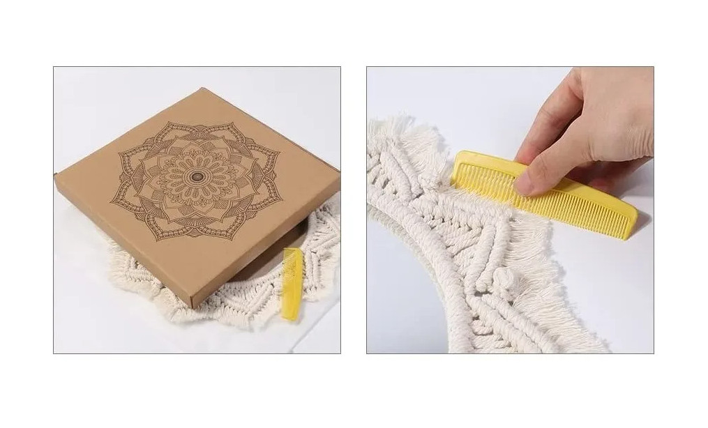 Zrcadlo BOHO 53CM 322048