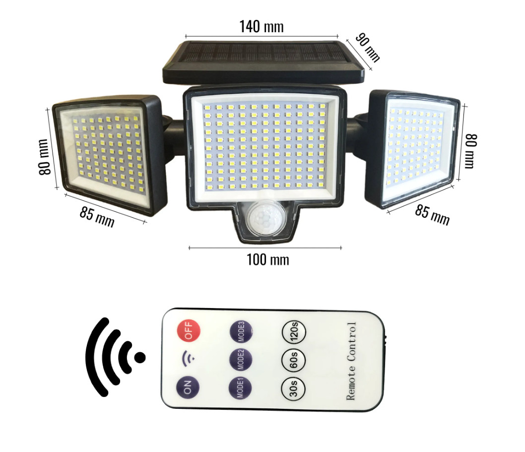 LED solární lampa P60262