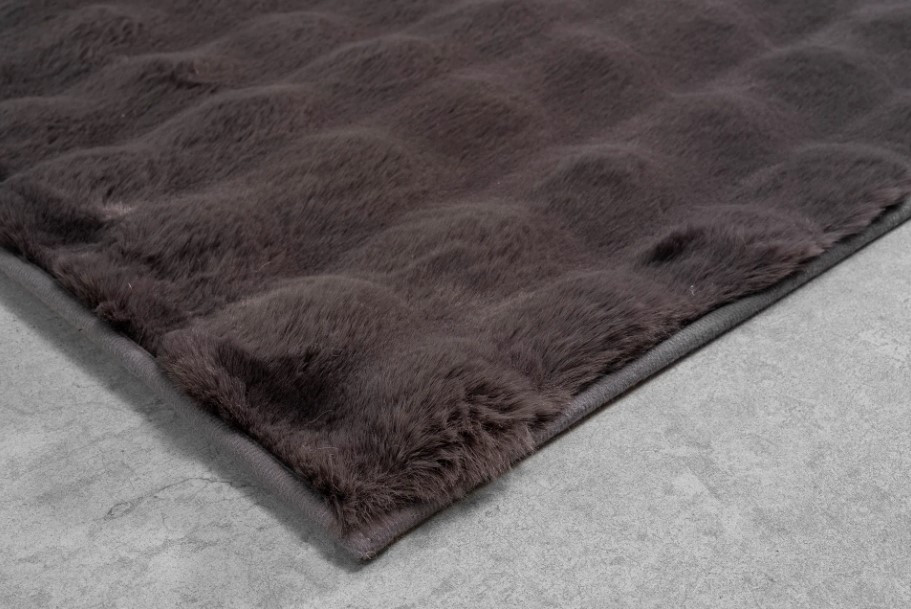 Koberec BUBBLES MOYO grafitový / černý