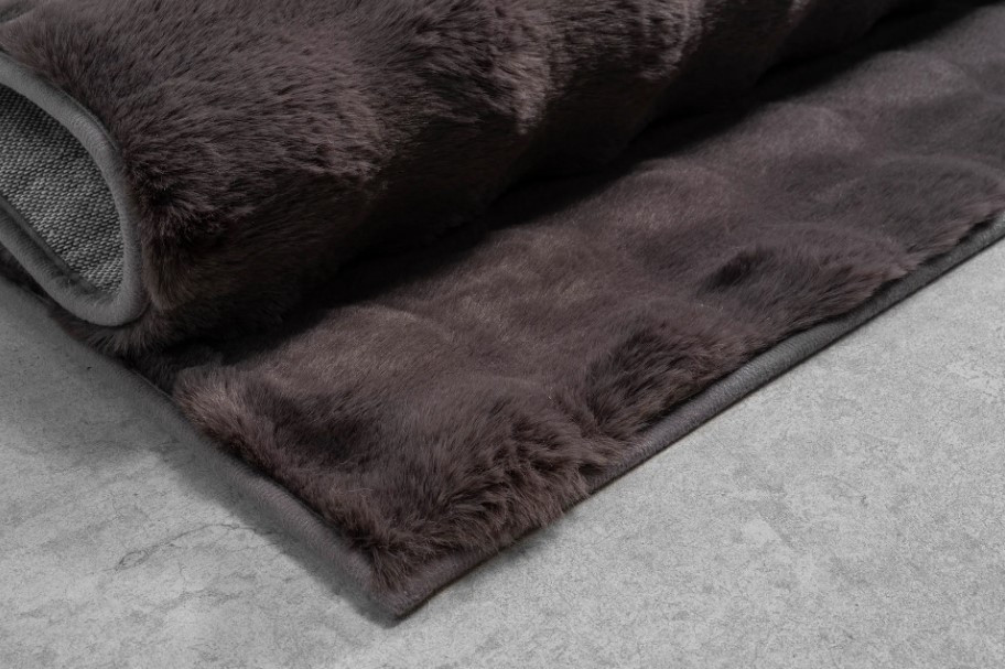 Koberec BUBBLES MOYO grafitový / černý