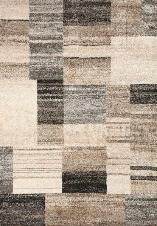 Koberec Loftline 500-03 šedý / béžový