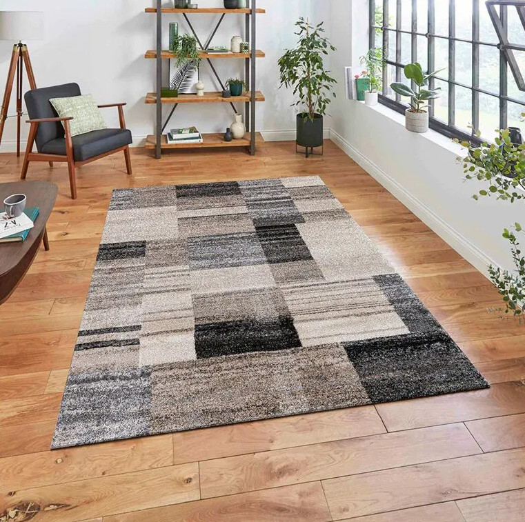 Koberec Loftline 500-03 šedý / béžový