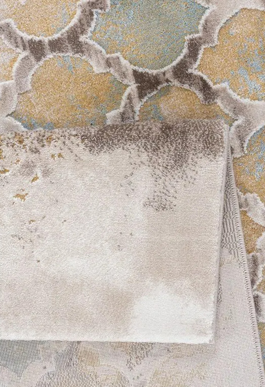 Koberec Palera 675-2 modrý / žlutý