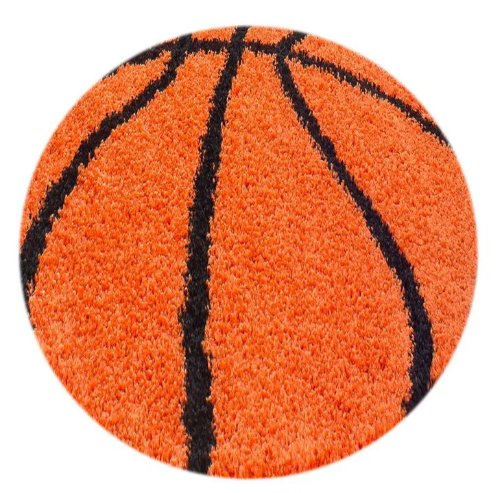 Koberec Fun Shaggy basketbal kruh