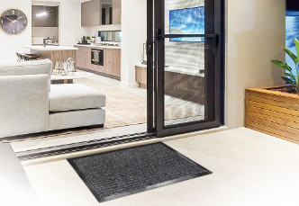 Rohožka Sheffield 50 černá / antracitová