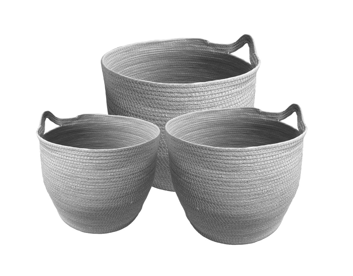 Set tří úložných košíků BOHO YT21B-35 (3 ks)