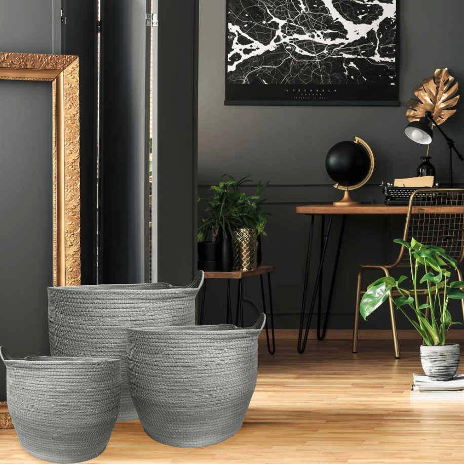Set tří úložných košíků BOHO YT21B-35 (3 ks)