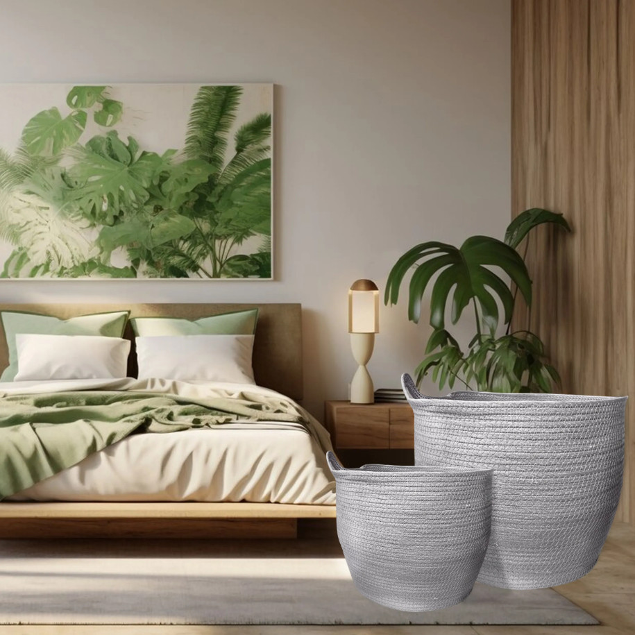Set tří úložných košíků BOHO YT21B-35 (3 ks)