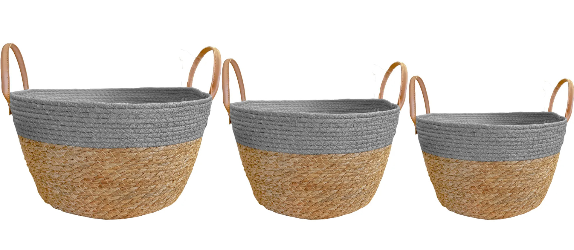 Set tří úložných košíků BOHO 223K16 (3 ks)