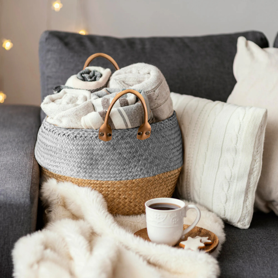 Set tří úložných košíků BOHO 223K16 (3 ks)