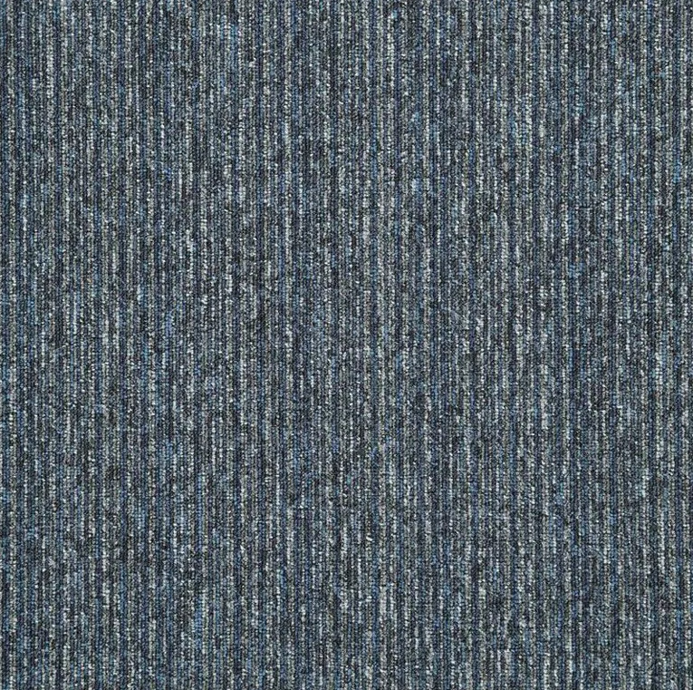 Kobercové čtverce Sonar Lines 4183 modré / šedé 50x50 cm