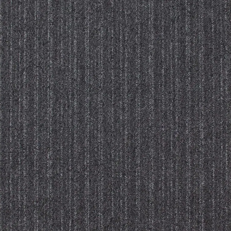 Kobercové čtverce Bari Lines 3548 kouřové 50x50 cm