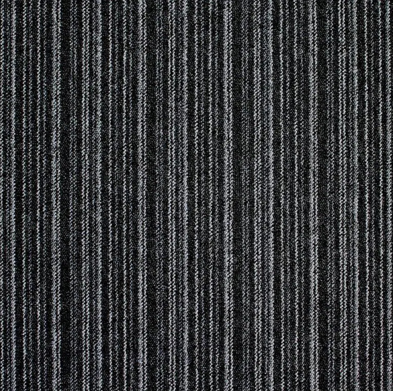 Kobercové čtverce Verona Lines 7782 antracit 50x50 cm