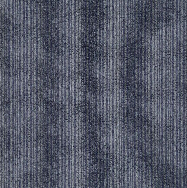 Kobercové čtverce Tampa Stripe 1485 modré 50x50 cm