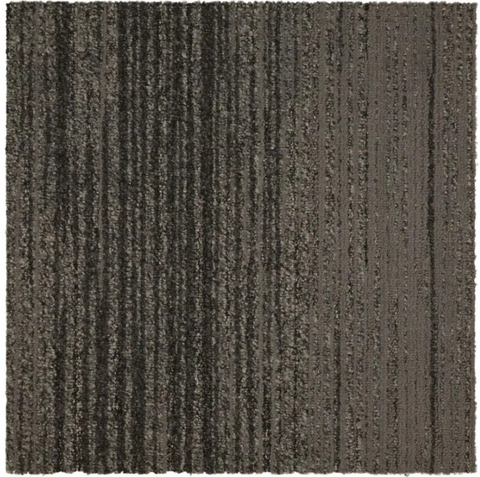 Kobercové čtverce City Walk 976 Dark brown 50x50 cm