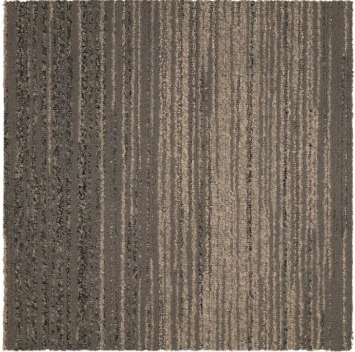 Kobercové čtverce City Walk 972 Brown 50x50 cm