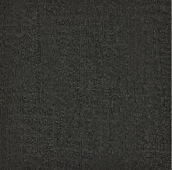 Kobercové čtverce Immersion Alternate 989 černé 50x50 cm