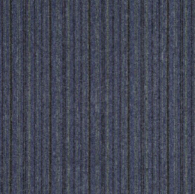 Kobercové čtverce Tampa Stripe 1486 modré / zelené 50x50 cm