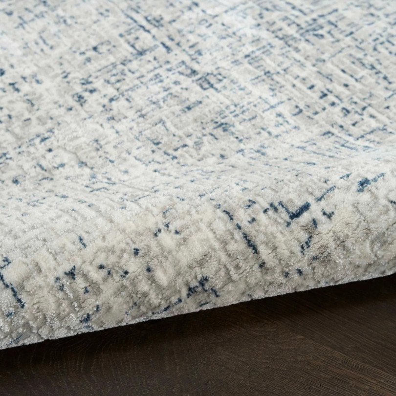 Koberec DKNY Grand Street GRN03 sloní kost / modrý