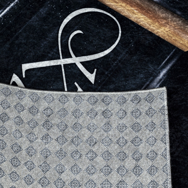 Protiskluzový koberec / běhoun 20320 KITCHEN černý