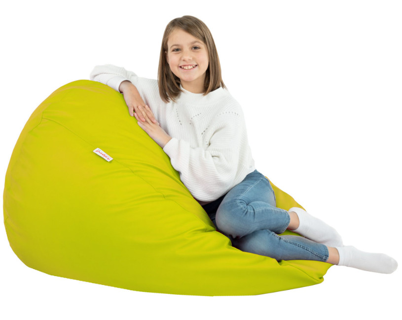 Sedací vak SAKO limetkový ekokůže