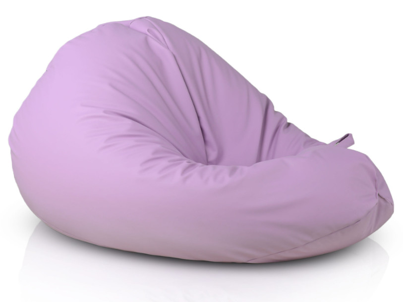 Sedací vak Sako světle fialový ekokůže