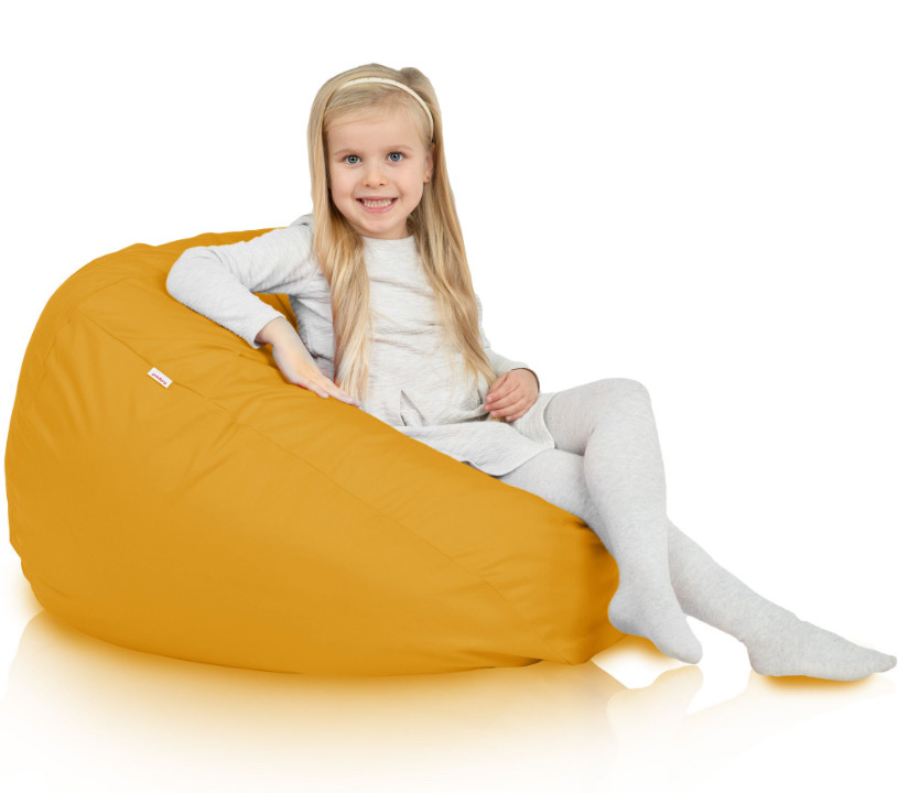 Sedací vak SAKO žlutý OUTDOOR